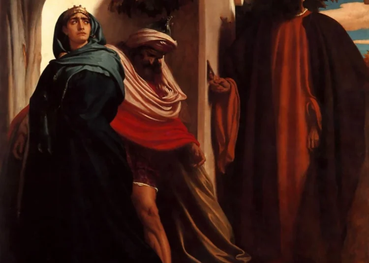 King Ahab and Queen Jezebel